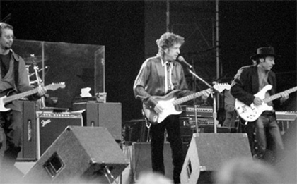 Bob Dylan at Lida Festival in Stockholm, Sweden, in 1996